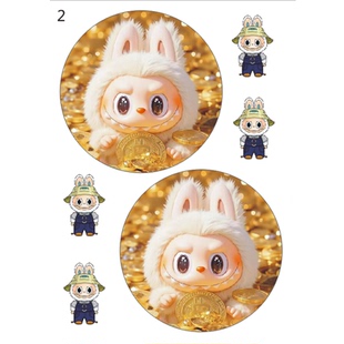 la~ bu~bu~二代可食用糯米纸蛋糕装饰4寸6寸8寸10寸啦布布图案