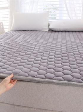 夏季防滑床盖四季通用加厚榻榻米床单宿舍单件床垫单人夹棉床罩2m
