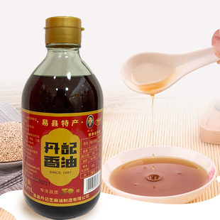 易县特产丹记香油石磨香油纯芝麻香油小磨香油礼盒