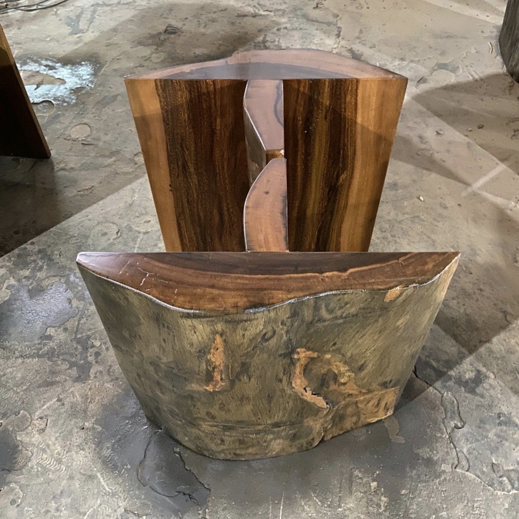 木墩大板支架根雕半圆实木茶台桌脚原木树桩石头底座餐茶桌支架腿,住宅家具,根雕凳子,淘宝优惠券,粉丝福利购,淘宝优惠卷