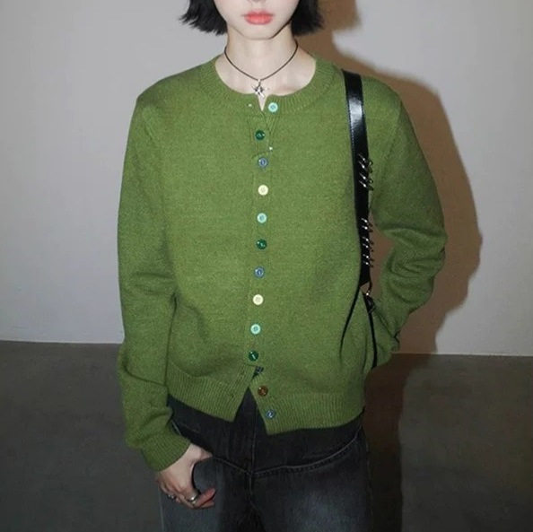 薄荷曼波穿搭牛油果绿毛衣女秋仿浣熊绒针织绿色开衫外套上衣外搭,女装/女士精品,毛针织衫,淘宝优惠券,粉丝福利购,淘宝优惠卷