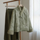 小青 长款 宽松型厚款 5341 立领棉服手工花重工冬季 绣花