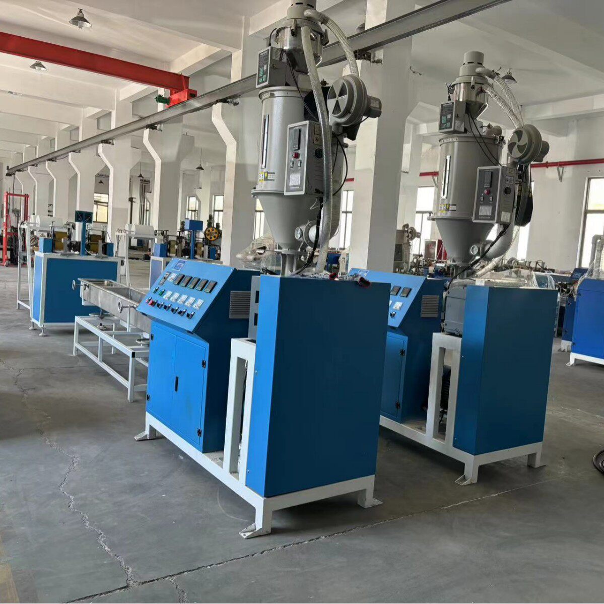 HDPE/PPR/PVC/PU塑料管材生产线