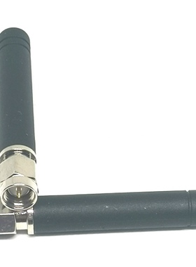 490MhzSMA外置镀镍无线数传模块物联网短棒状全向高增益LoRa天线