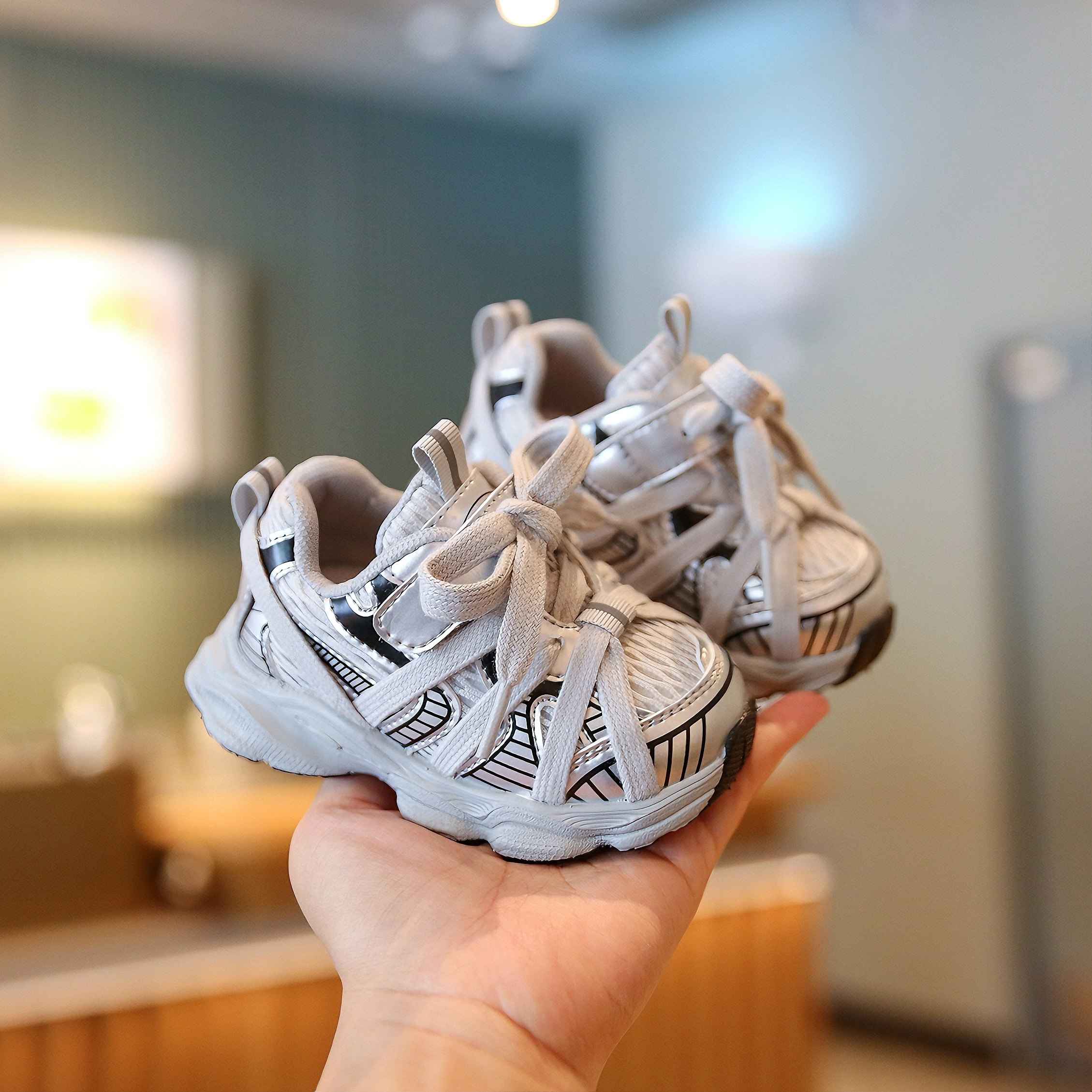 Sportmern小童运动鞋春秋季男女宝宝时尚潮流单鞋休闲软底老爹鞋,童鞋/婴儿鞋/亲子鞋,学步鞋,淘宝优惠券,粉丝福利购,淘宝优惠卷