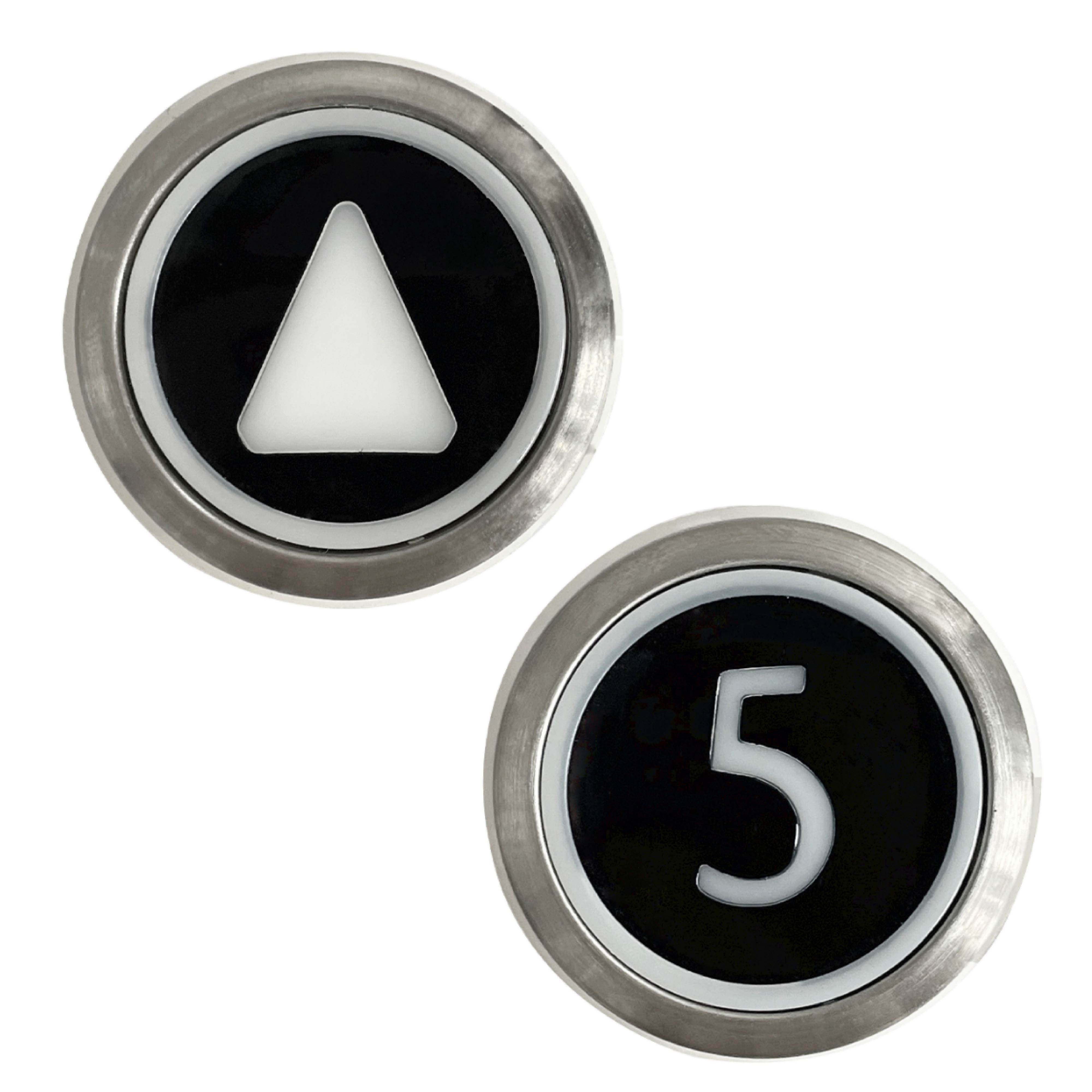 通力电梯按钮kds50 300数字箭头盲文亮面不锈钢按键通力电梯非实