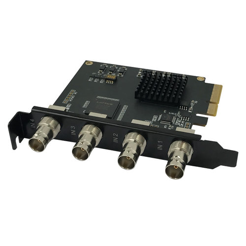 新品联信宏富LX400SDI采集卡1080P高清视频直播PCI-E 4路录播大屏