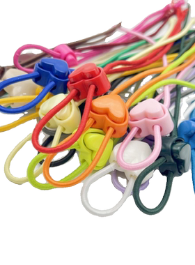 裤脚裤腿束脚收口羽绒卫衣下摆收腰帽子松紧弹力绳卡扣猪鼻弹簧扣