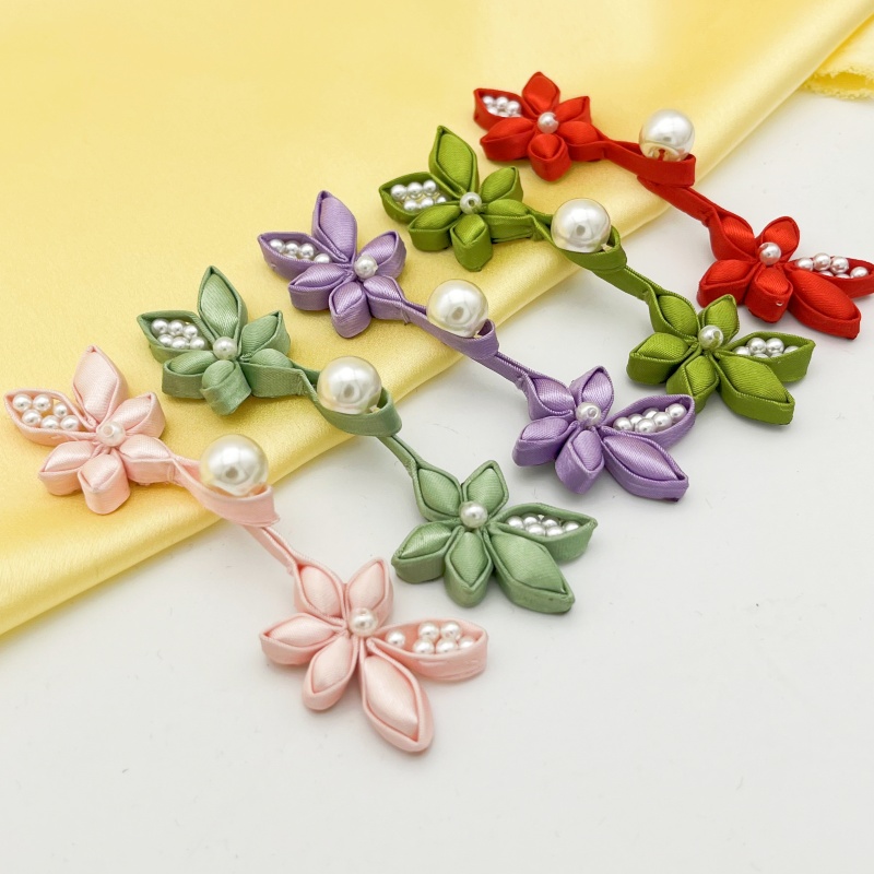 盘扣旗袍唐装扣汉服扣珍珠中国风