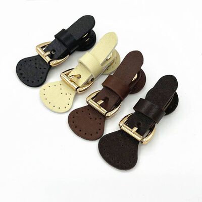 金属扣连接磁铁外套大衣草包