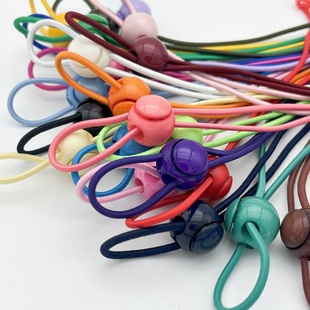 辅料弹簧扣松紧带帽子裤腿下摆束紧绳止扣绳卡扣羽绒服收紧绳抽绳