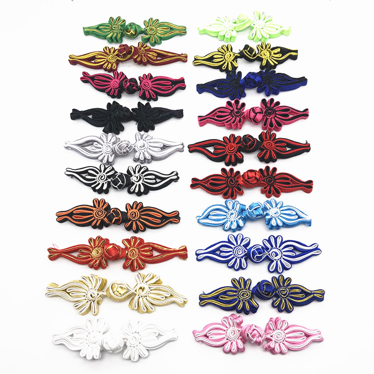 盘扣布双鱼手工旗袍唐装民族