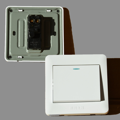 86型单开一开开关工程面板插座