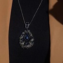 韩国时尚 项链女 倾城水滴之恋唯美气质百搭高端大气秋冬毛衣链长款