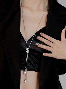 抖音同款合金项链女时尚长款