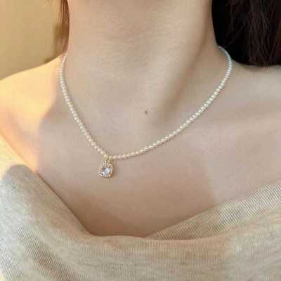 珍珠项链百搭2024新款气质东大门