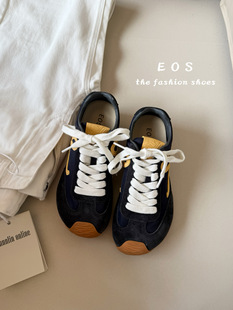 。EOS女鞋9210-25平底时尚休闲鞋女2025秋款百搭系带阿甘徳训鞋