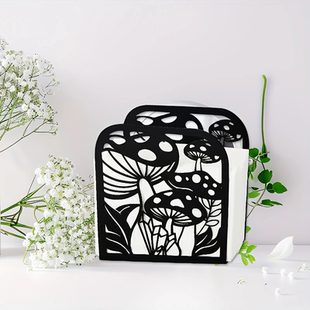 创意蘑菇艺术纸巾架摆件装饰品家居装饰品摆件创意家居装饰品摆件