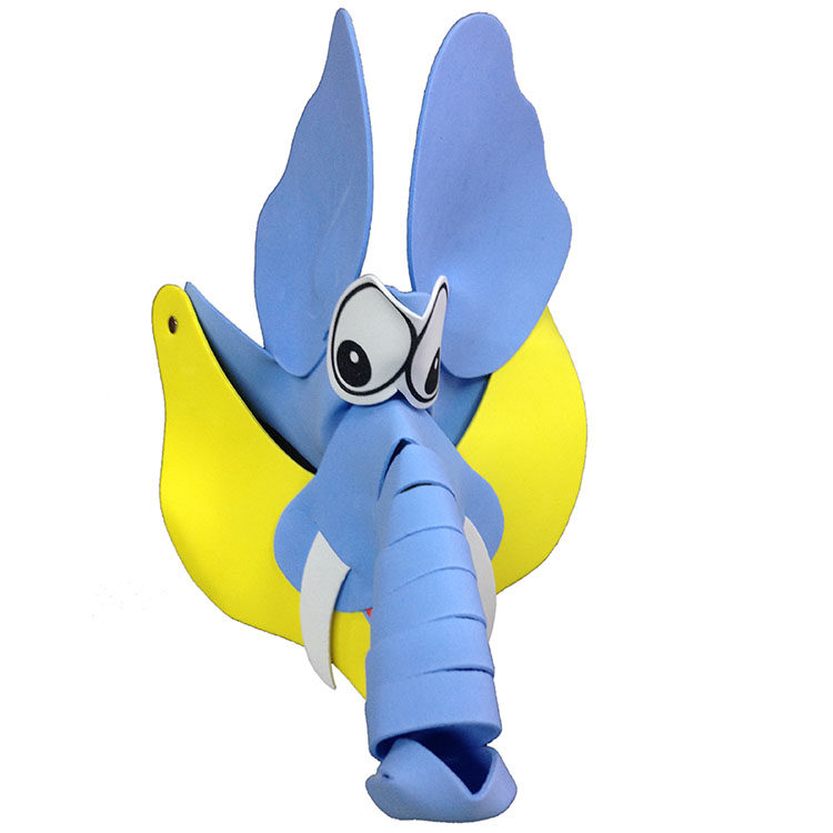 幼儿园儿童化妆舞会表演帽 eva海绵纸材料  动物 头饰面具