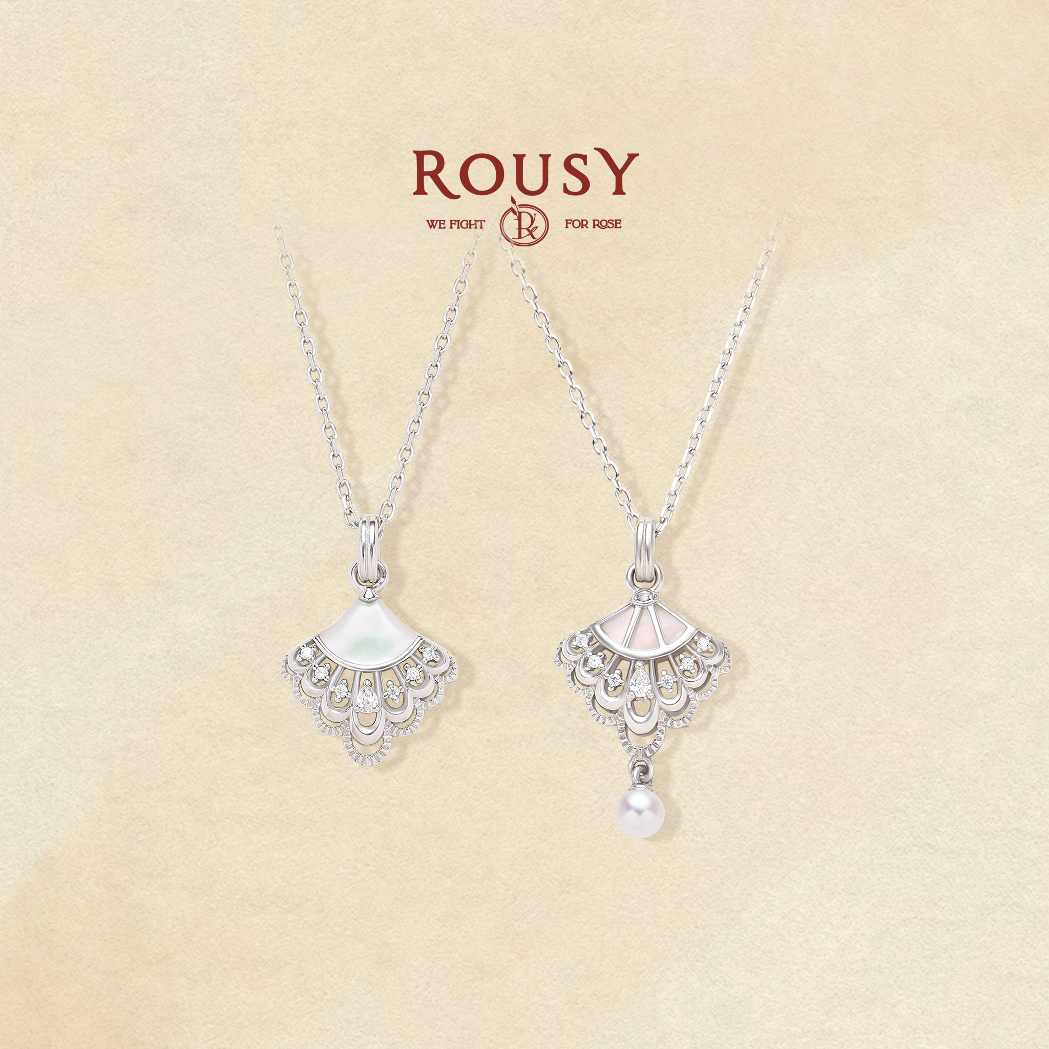 小众925银淡水珍珠项链