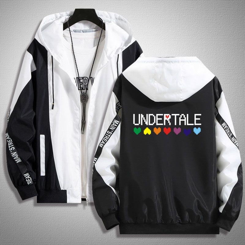 2024传说之下动漫二次元周边cos休闲外套sans游戏undertale连帽夹