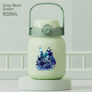 2024Hollow Knight空洞骑士不锈钢便携式保温水杯一盖双饮嘟嘟杯