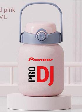 2024DJ先锋潮流热门新款周边不锈钢便携式保温水杯一盖双饮直饮杯