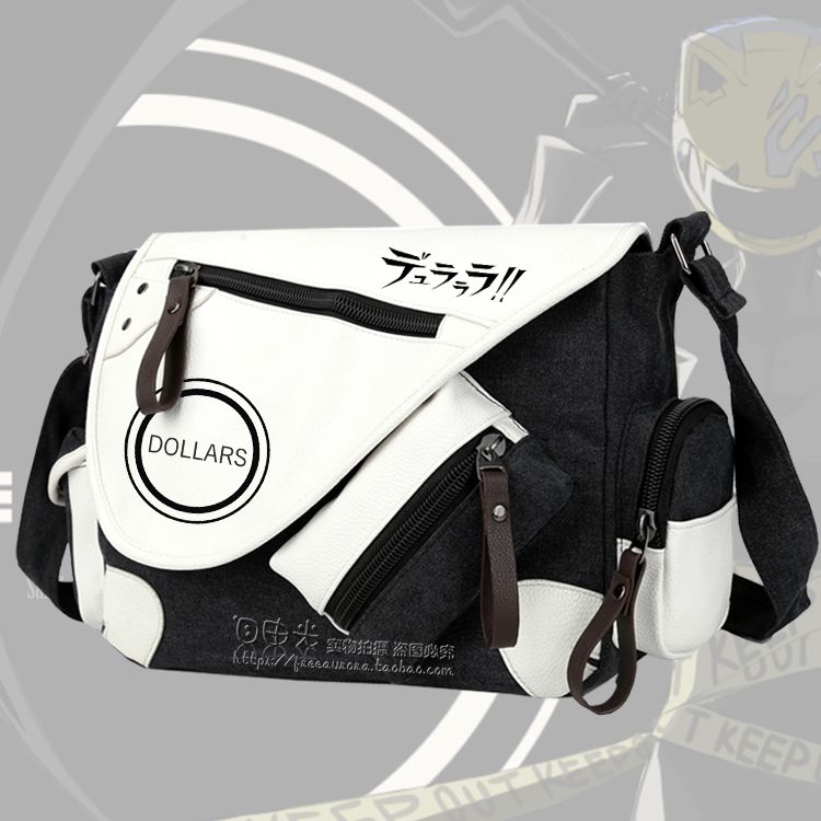 2024动漫二次元周边无头骑士异闻录斜挎包 DRRR 情侣单肩包书包背
