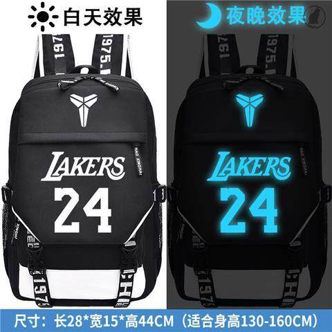 2024科比书包男 初高中学生篮球双肩背包纪念湖人詹姆斯24号NBA大