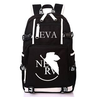 2024新世纪福音战士书包EVA动漫周边绫波丽男女学生电脑旅行双肩