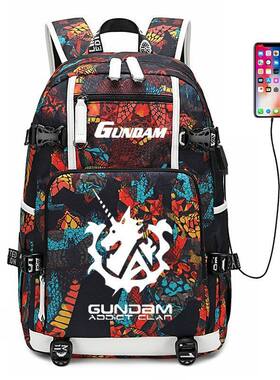 2024机动战士高达书包 GUNDAM 敢达UC独角兽动漫学生双肩背包电脑
