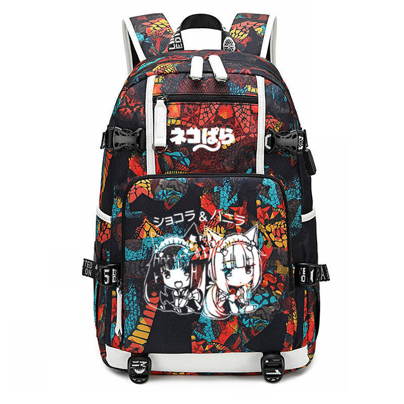 2025巧克力与香子兰双肩包娘乐园书包动漫周边二次元大容量背包潮