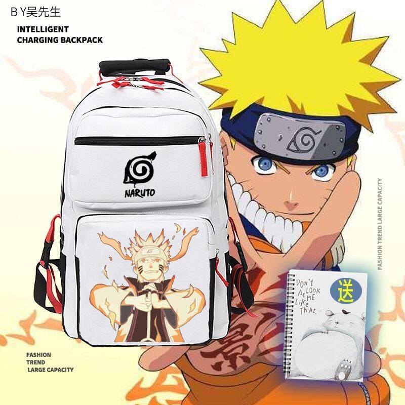 2024龙年火影忍者动漫联名周边鼬原宿风男女双肩背包青少年大容量