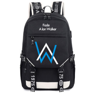2024新款 Walker艾伦沃克faded摇滚DJ电音背包双肩包男女学生 Alan