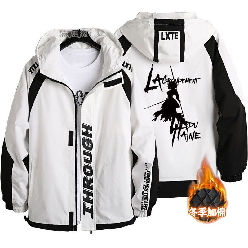 2024龙年fgo黑贞德fate动漫周边衣服秋冬季尼禄外套百搭连帽夹克