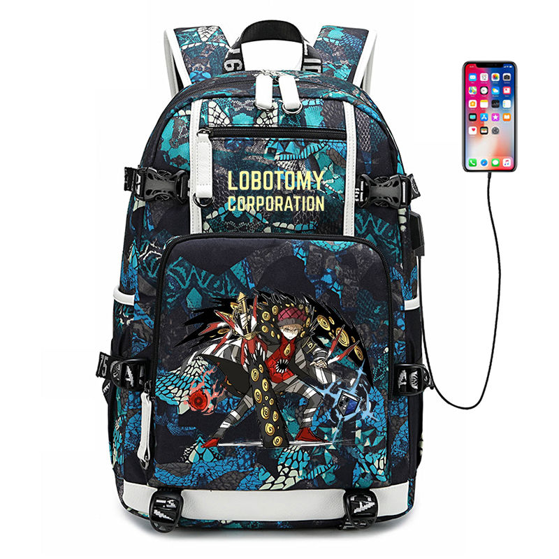 2024Lobotomy Corp脑叶公司游戏周边书包背包男学生青年大容量双