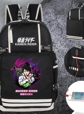 2024初高中学生假面骑士书包Z-IO时王EX-AID BUILD动漫周边双肩包