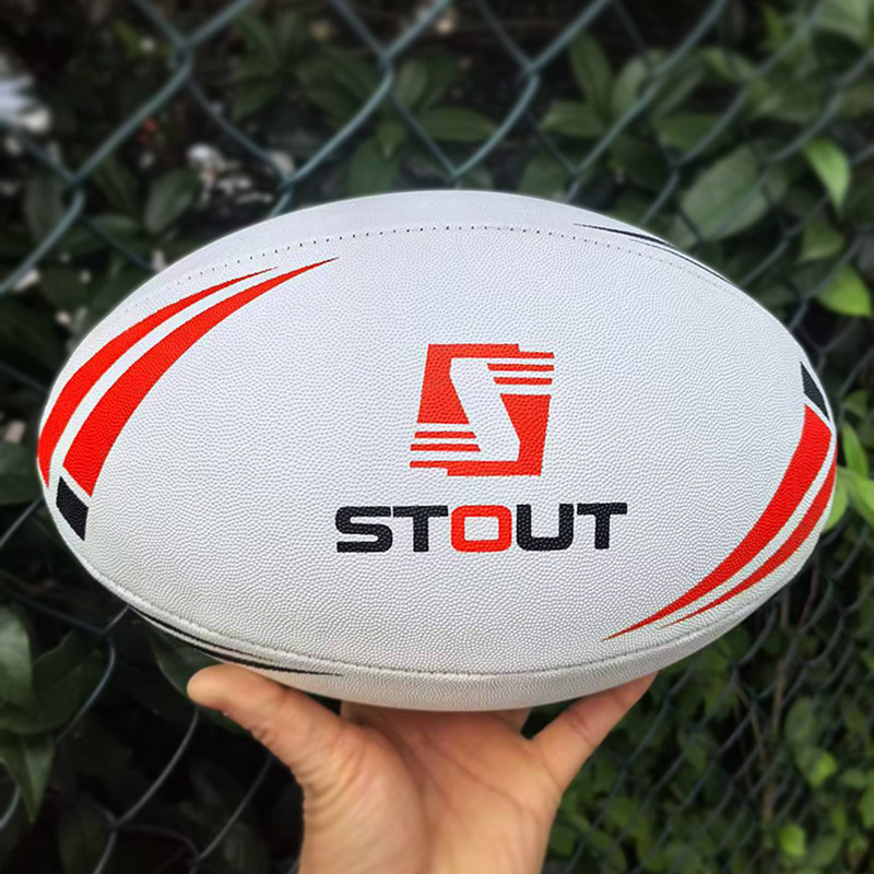 英式橄榄球3#4号5号成人儿童学生青少年触式颗粒防滑比赛训练订做