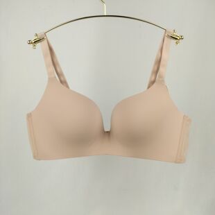 1863 无钢圈大胸文胸11 NO退换 零感无痕内衣女薄款 黛