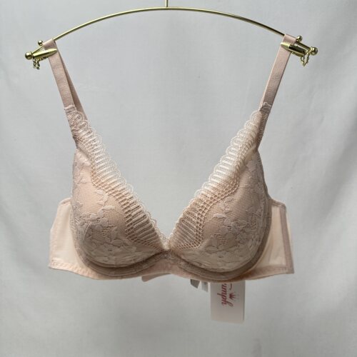 黛*流心杯性感蕾丝内衣女小胸聚拢贴合深V文胸16-8882