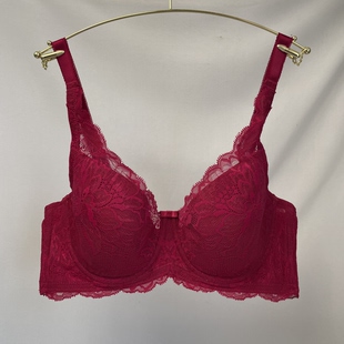 8853 文胸16 no退换 黛A芬性感蕾丝大胸侧收调整薄款 A18