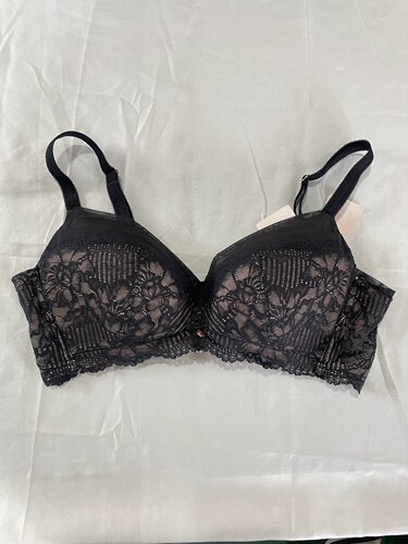 黛**1764无钢圈舒适florale聚拢美背薄款 no退换