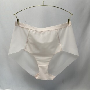 女74R6888 A46 轻塑无痕收腹网纱高腰三角内裤 天竹小裤 NO退换 黛