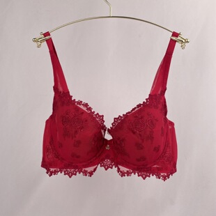 NO退换 8744 黛 金标女士蕾丝刺绣薄杯性感聚拢本命年文胸16