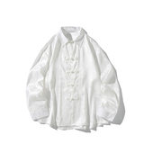 风提花衬衫男士长袖新中式男装盘扣唐装汉服电商A100-C39-P65，男装衬衫，电商A100