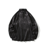 新中式风衬衫男士长袖唐装汉服改良盘扣衬衣电商A100-262-P65，男装衬衫，电商A100