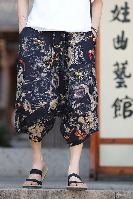 风大版型裤衩沙滩裤垮裤电商A100-K3593-P35,男装休闲裤,电商A100