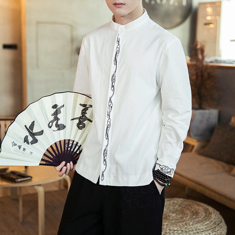 中国风汉服衬衫钱塘4018-SC522-p60图片
