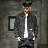 压花中国风外套钱2塘4018-A58-P75，男装夹克，电商A100