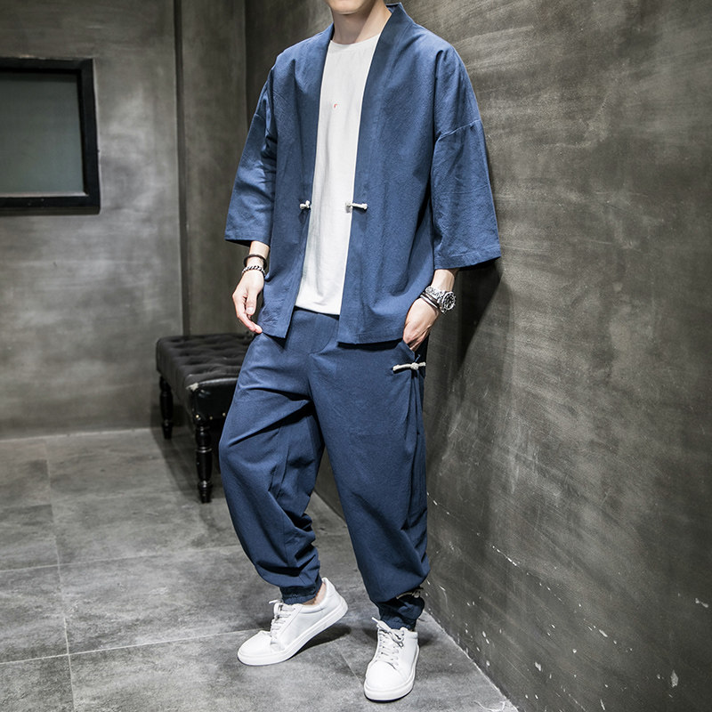 防晒服开衫条纹套装钱塘4018-（717-1)套装-P95图片